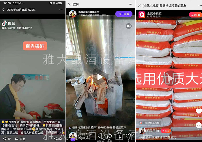 雅大釀酒設(shè)備廠家釀酒國(guó)匠親自指導(dǎo)的黃莉萍，如今做得怎么樣了4