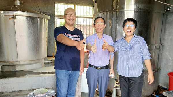 雅大釀酒設備廠家釀酒國匠親自指導的黃莉萍，如今做得怎么樣了