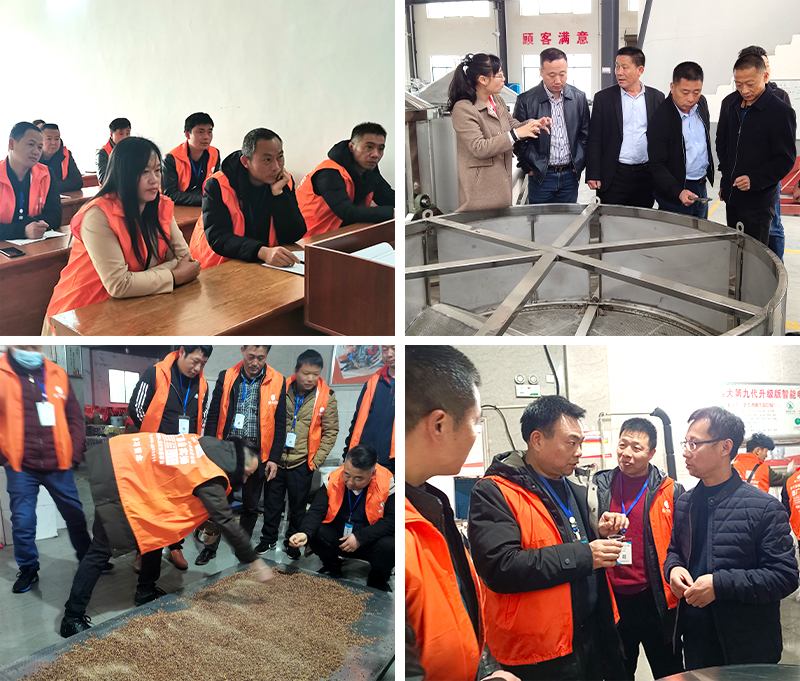 來雅大考察釀酒設備